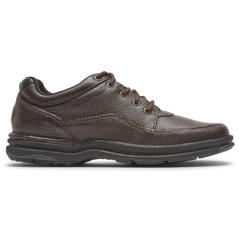 Rockport Sneakers For Mens Brown - World Tour Classic Shoe - ZN8154207